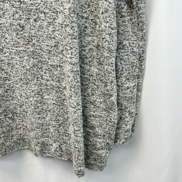 Silence + Noise Womens Pullover Sweater V-Neck Gray Heathered Long Sleeve S - Picture 6 of 10